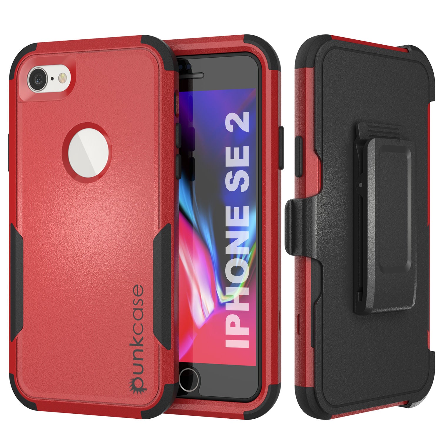 Punkcase for iPhone SE Belt Clip Multilayer Holster Case Patron Serie punkcase