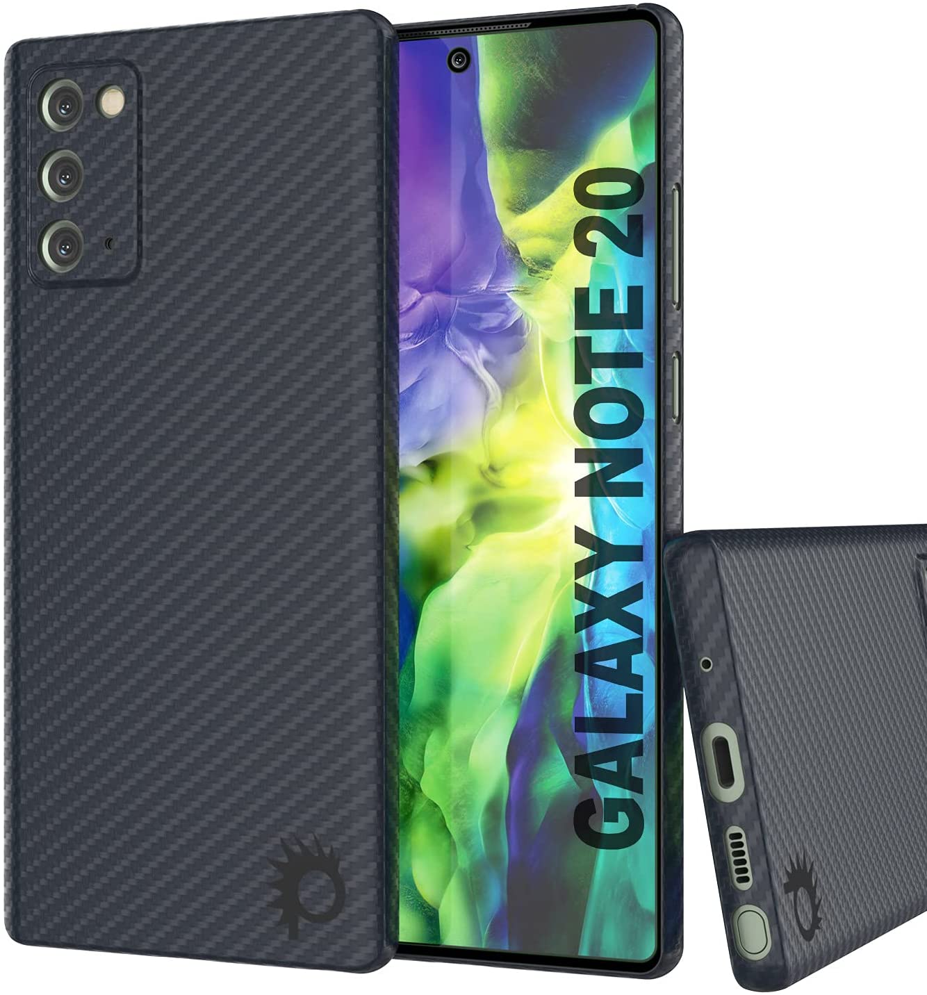 Punkcase Note 20 Carbon Fiber Case [AramidShield Series] Ultra Slim & Light Kevlar