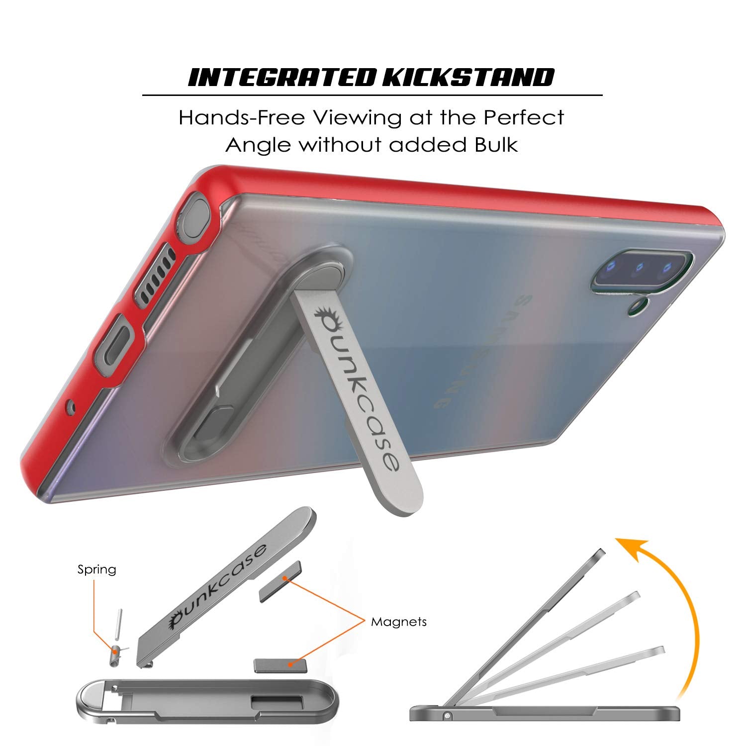 Galaxy Note 10 Lucid 3.0 PunkCase Armor Cover w Integrated