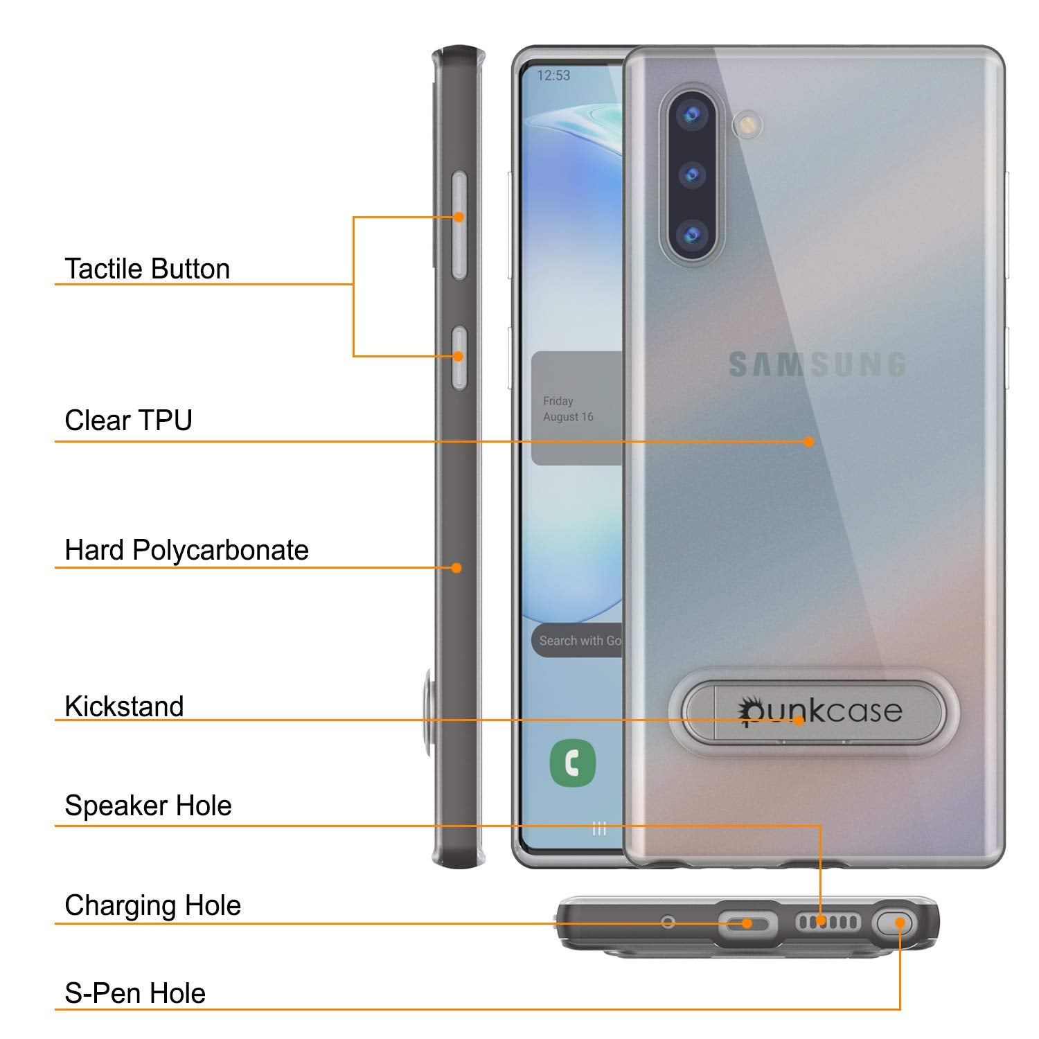 Armor Spigen Screen Protector Note 10 Plus Spigen Samsung Galaxy