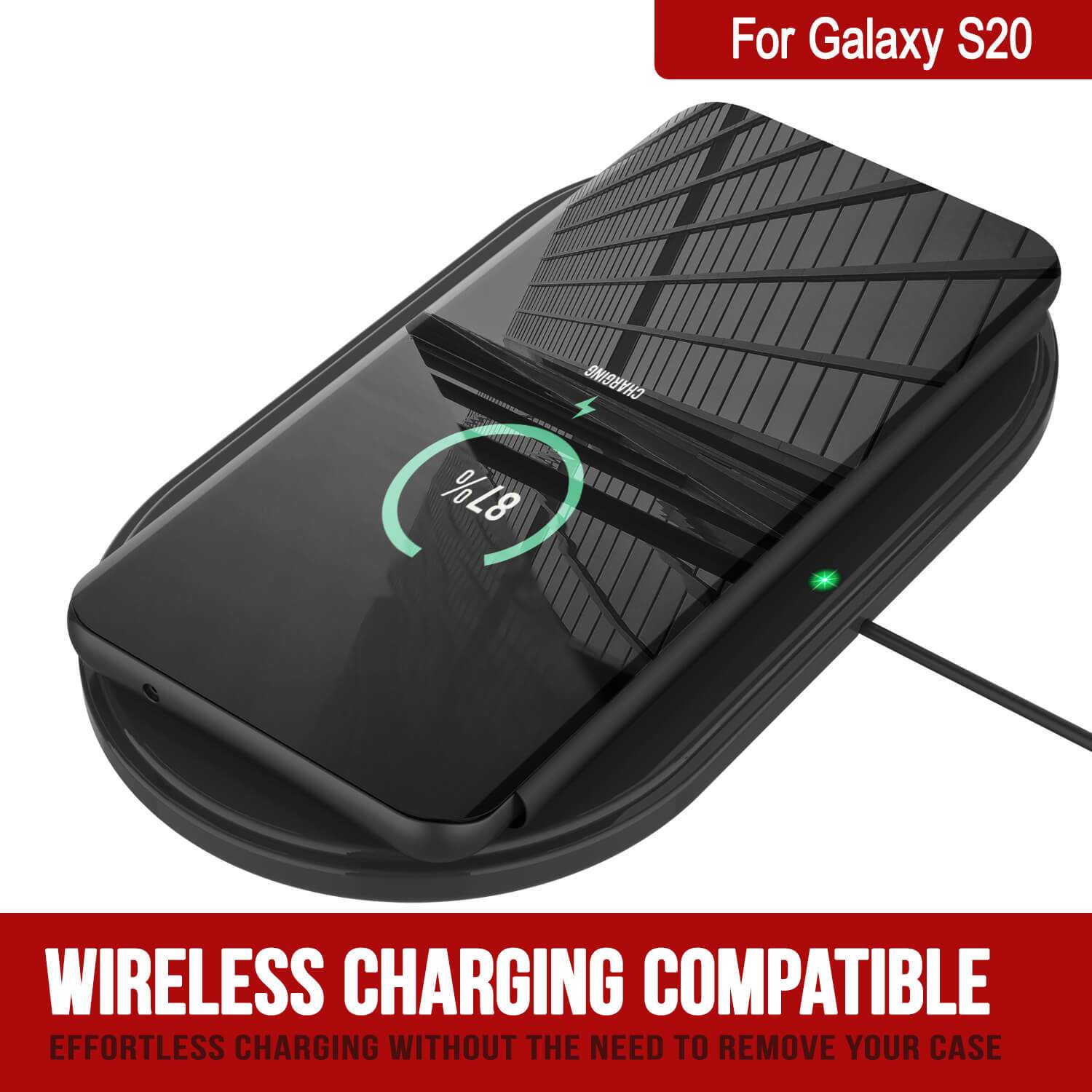 Punkcase Galaxy S21 Reflector Case Protective Flip Cover [Black]