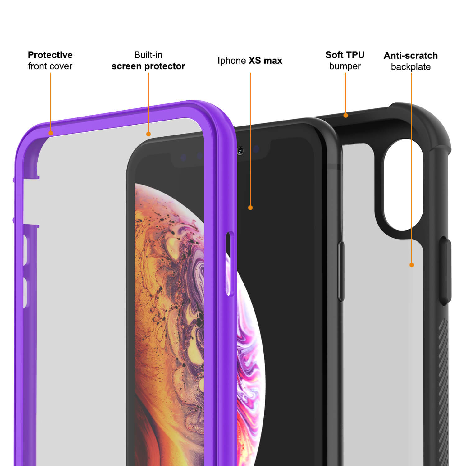 Phone Case for iPhone Xs MAX Case Slim Bumper TPU India