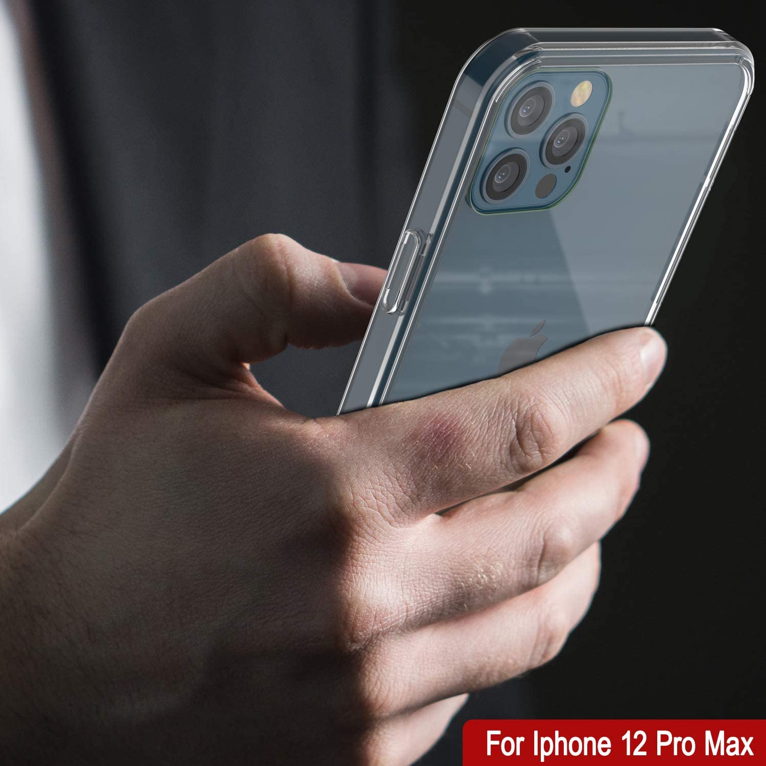 iPhone 12 Pro Max Case Punkcase® LUCID 2.0 Clear Series Series w/ PUNK SHIELD Screen Protector | Ultra Fit