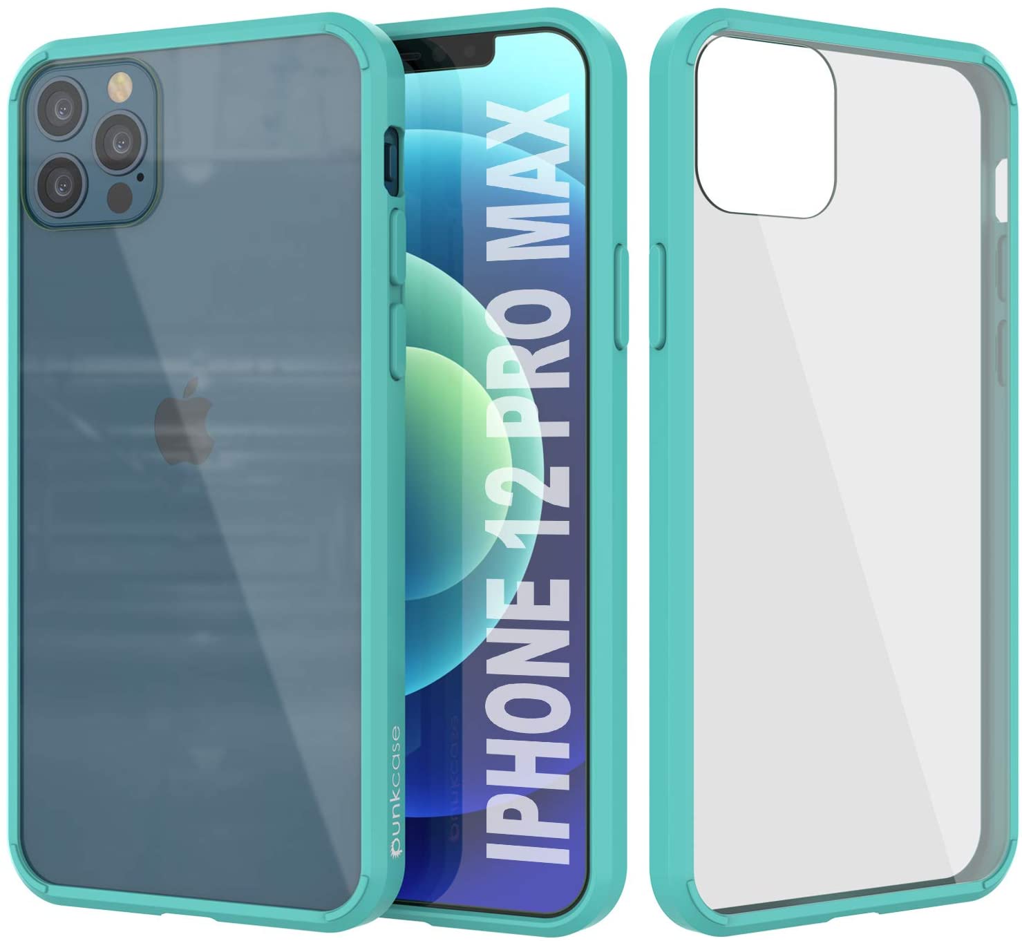 iPhone 13 Pro Max Case Punkcase® LUCID 2.0 Teal Series w/ PUNK SHIELD Screen Protector | Ultra Fit