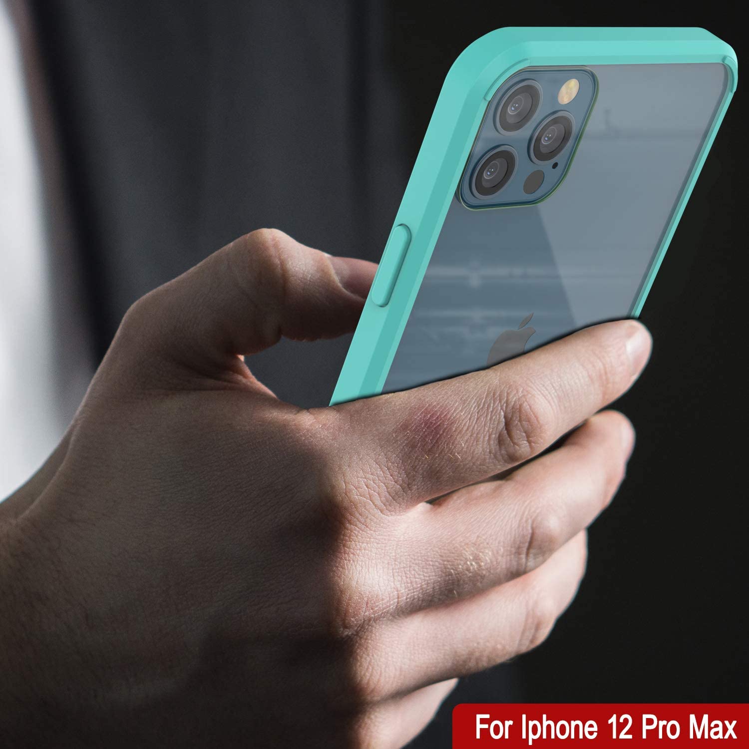 iPhone 13 Pro Max Case Punkcase® LUCID 2.0 Teal Series w/ PUNK SHIELD Screen Protector | Ultra Fit