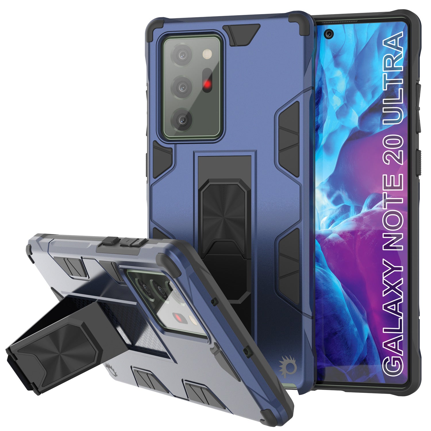 Galaxy S20 Note 20 Ultra Case Metal 360 Full Cover Magnetic Metal