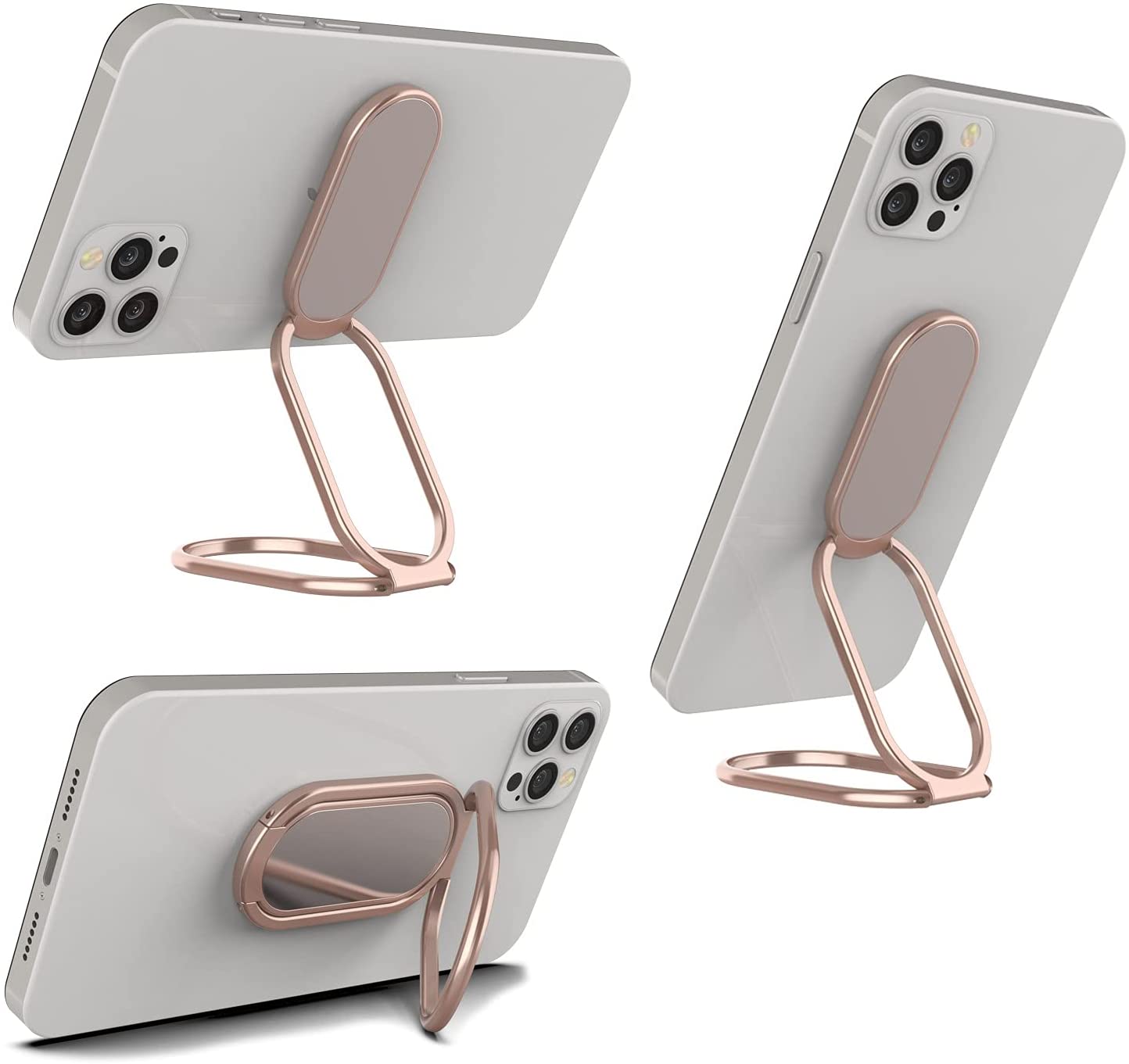 Punkcase Quadzilla Cell Phone Ring Holder [Rose-Gold]