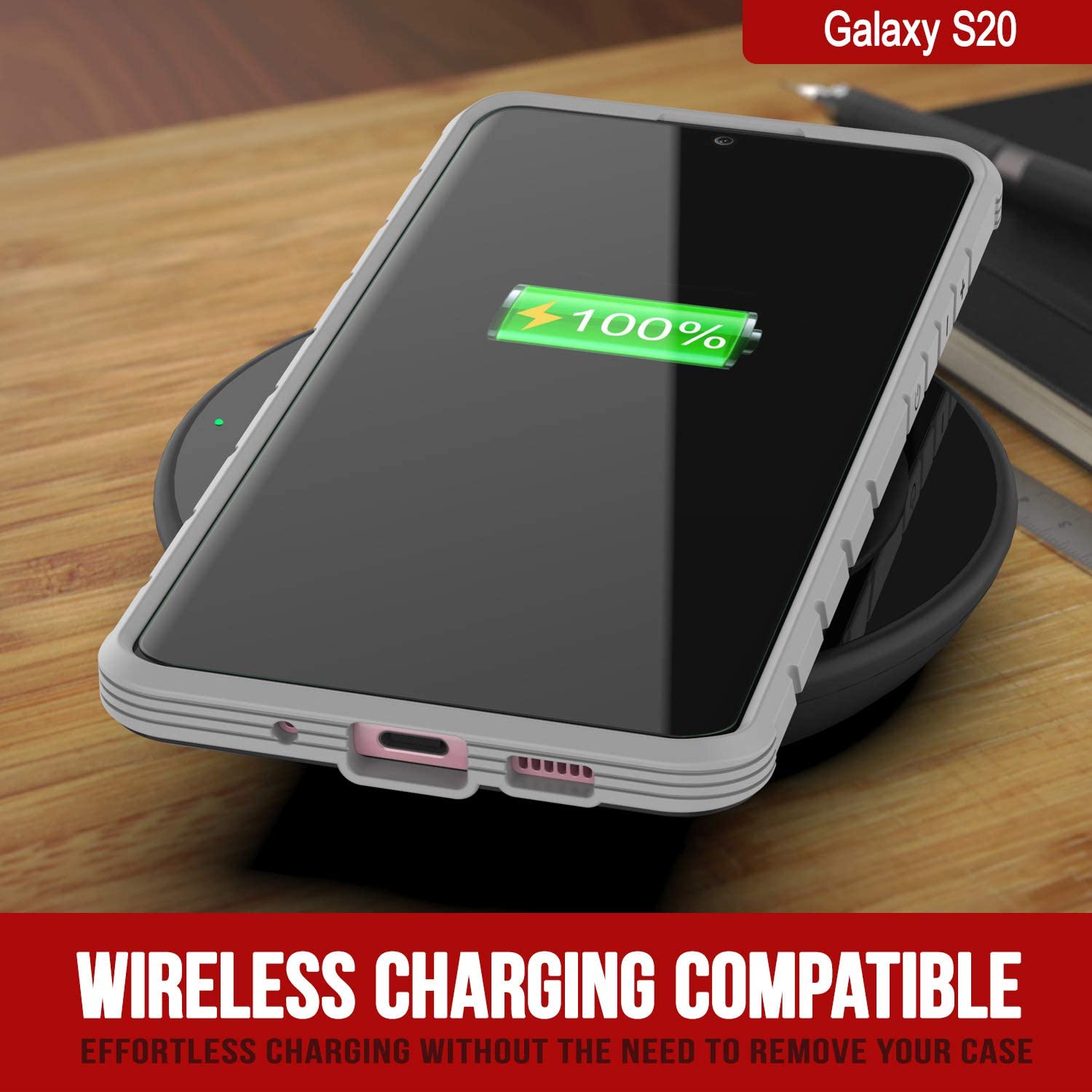 Punkcase S20 ravenger Case Protective Military Grade Multilayer Cover [Grey]