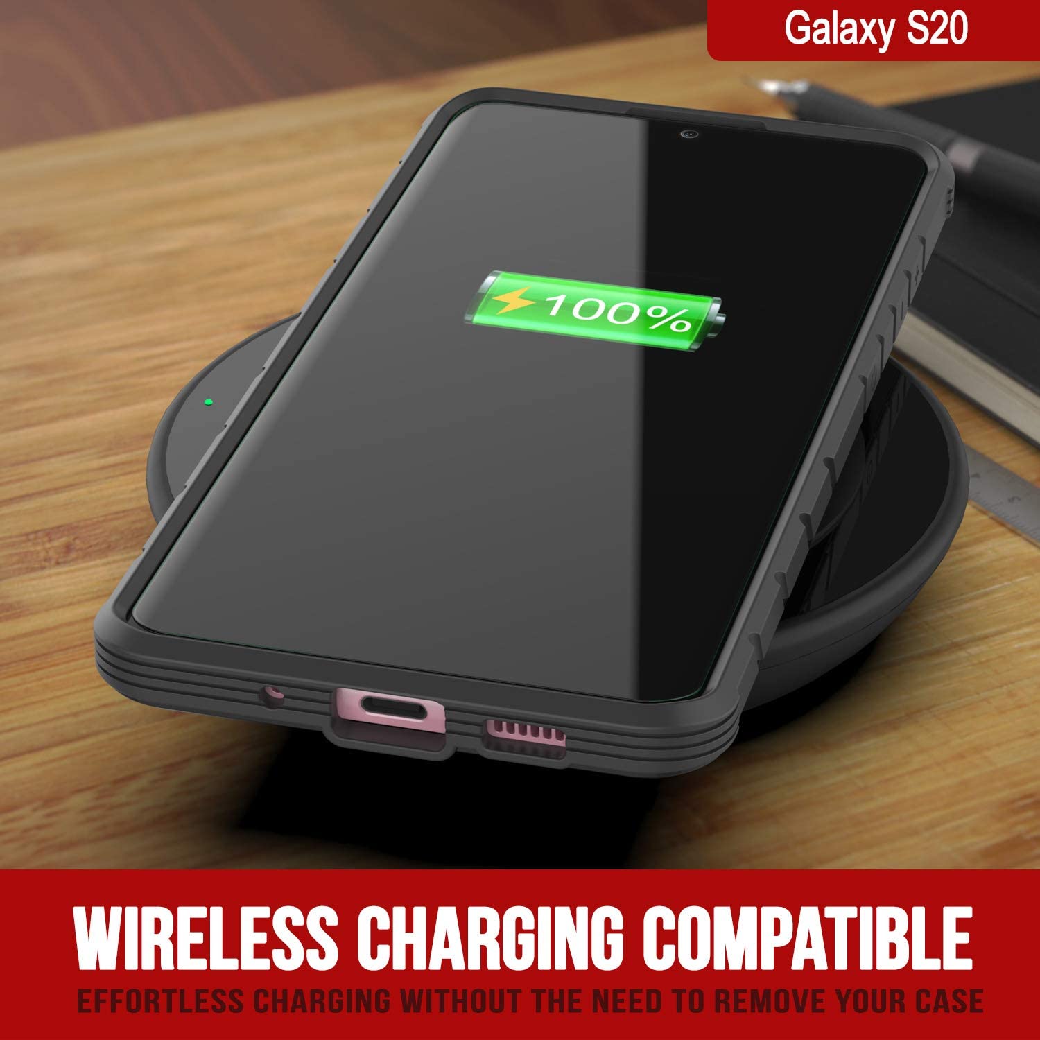 Punkcase S20 ravenger Case Protective Military Grade Multilayer Cover [Black]