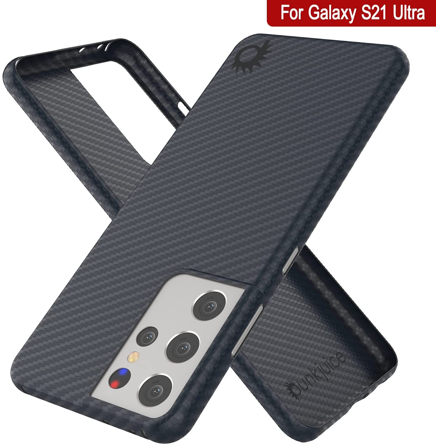 Punkcase S21 Ultra Carbon Fiber Case [AramidShield Series] Ultra Slim & Light Kevlar