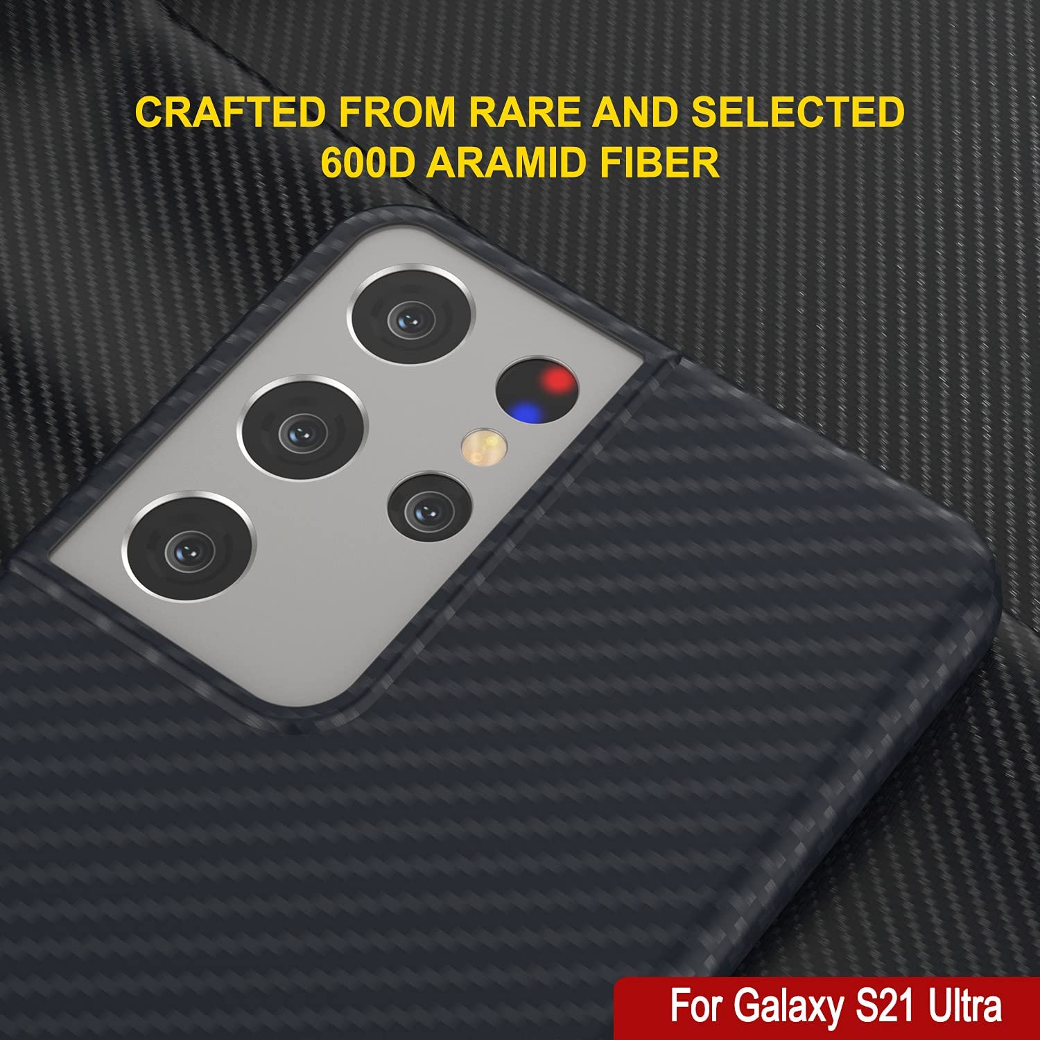 Punkcase S21 Ultra Carbon Fiber Case [AramidShield Series] Ultra Slim & Light Kevlar