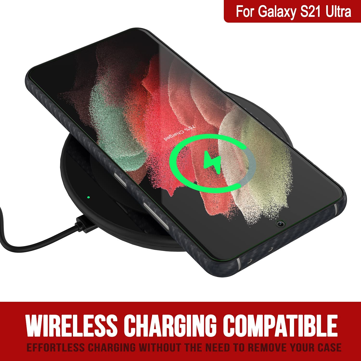 Punkcase S21 Ultra Carbon Fiber Case [AramidShield Series] Ultra Slim & Light Kevlar