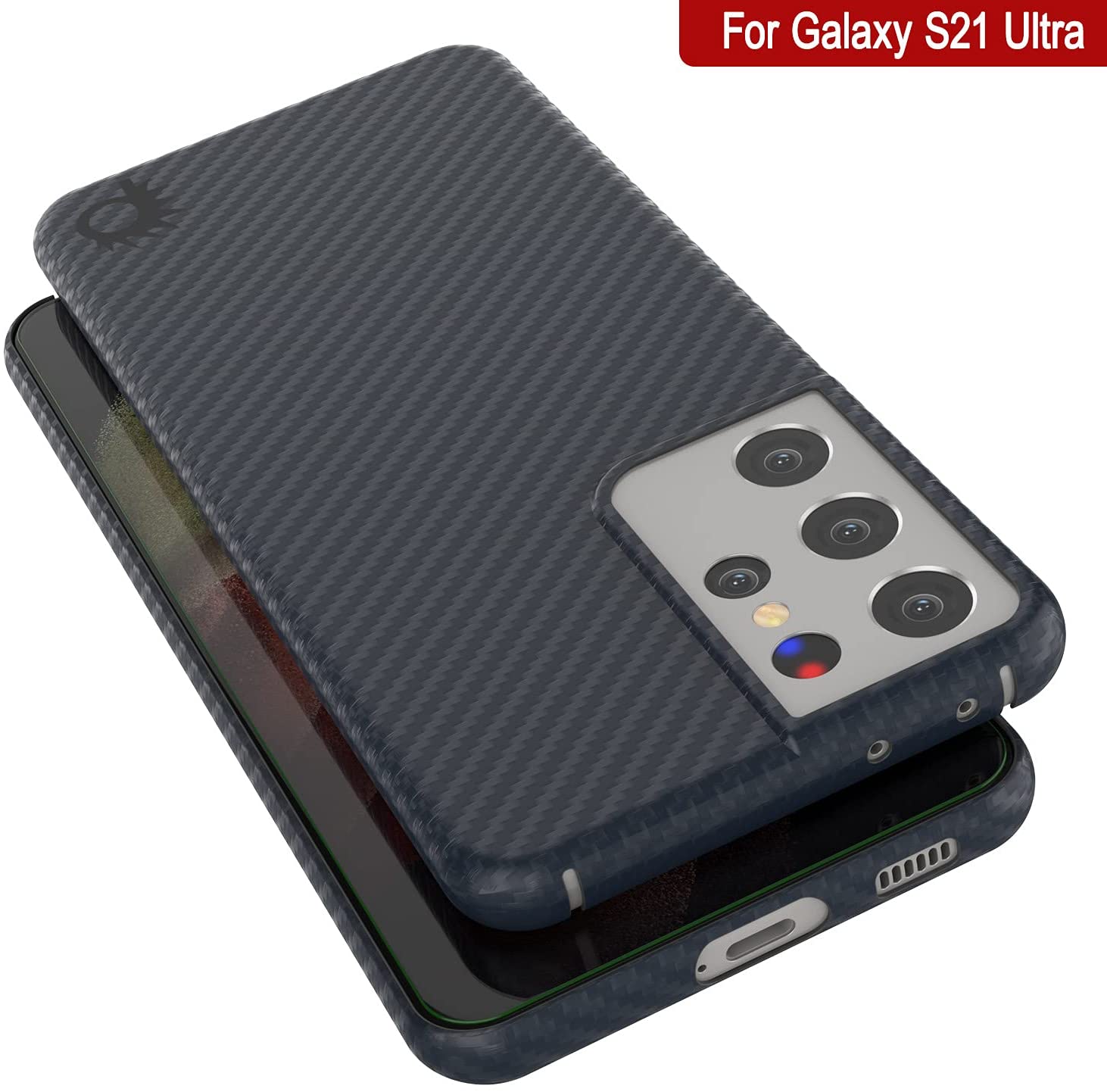 Punkcase S21 Ultra Carbon Fiber Case [AramidShield Series] Ultra Slim & Light Kevlar