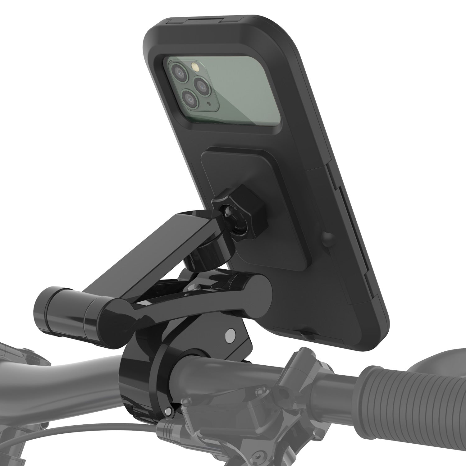 Punkcase Waterproof Bike Phone Case | Universal Handlebar Stand for Cellphones up to 6.7" Punkcase Waterproof Bike Phone Case | Universal Handlebar Stand for Cellphones up to 6.7"