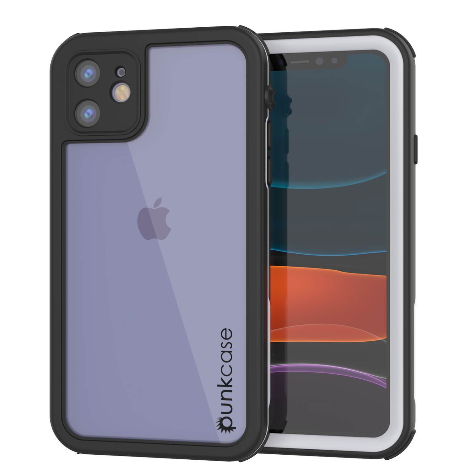 iPhone 8+ Plus Waterproof IP68 Case, Punkcase [white] [Rapture Series]  W/Built in Screen Protector