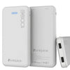 PunkCase PowerBank 10000mah Battery Pack for Samsung & iPhone (Fold/Flip/S24/23/22/21/20) & 15/14/13/12/11/X & all Wireless Supported + iPad's [White]