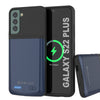 PunkJuice S22+ Plus Battery Case Blue - Portable Charging Power Juice Bank with 4800mAh