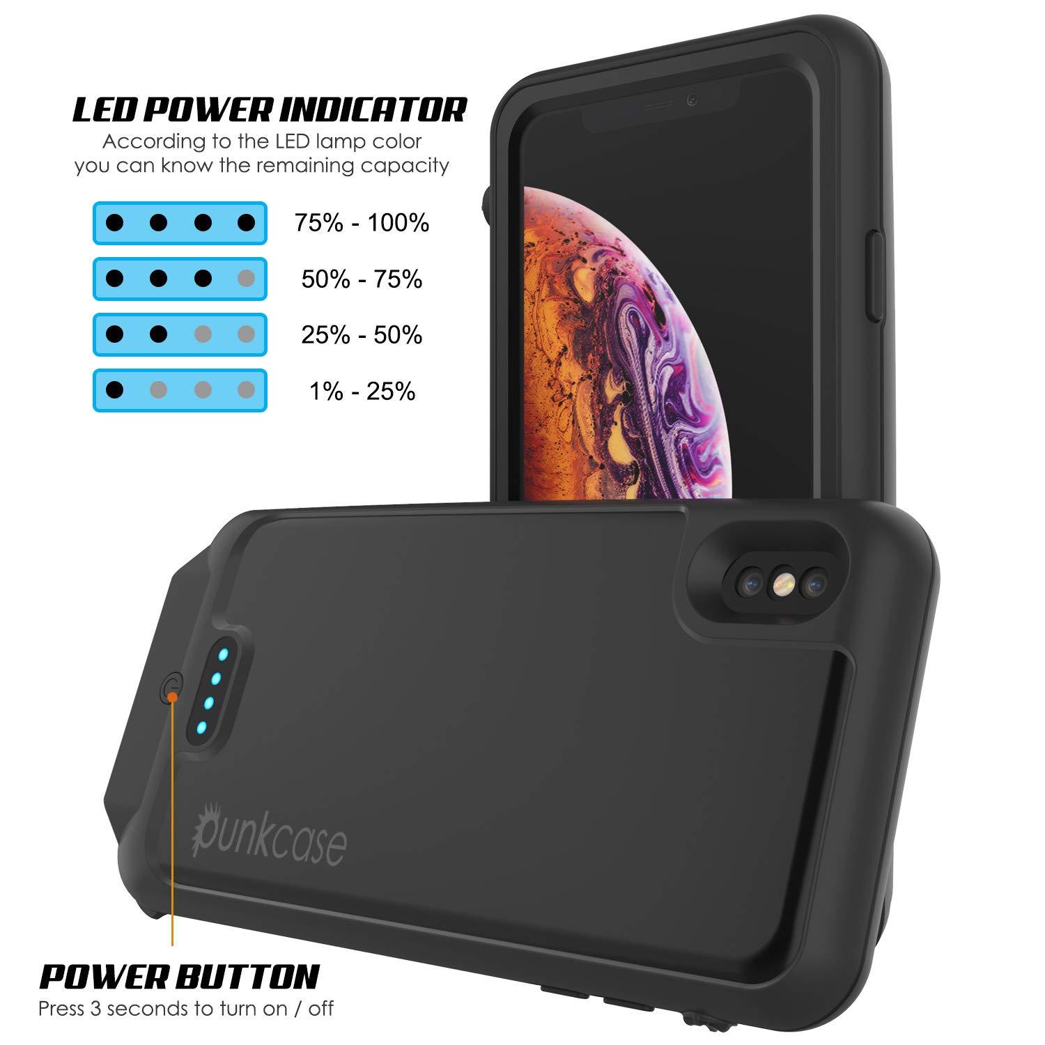 PunkJuice iPhone XS Max Battery Case, Waterproof, IP68 PunkJuice iPhone XS Max Battery Case, Waterproof, IP68