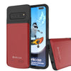 PunkJuice S10 5G Battery Case Red - Fast Charging Power Juice Bank with 4700mAh