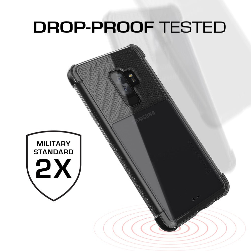 Galaxy S9+ Plus Case | Covert 2 Series | [Black]
