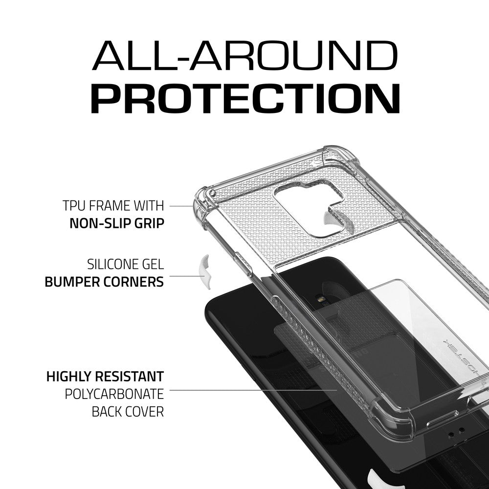 Galaxy S9+ Plus Case | Covert 2 Series | [White]