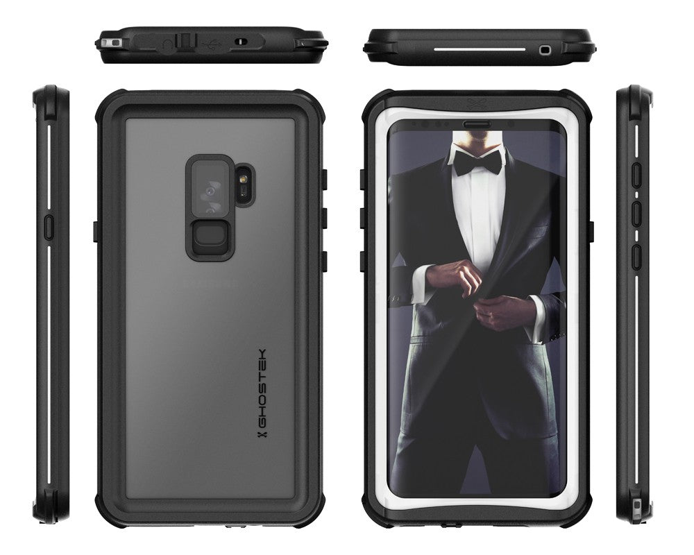 Galaxy S9+ Plus Rugged Waterproof Case | Nautical Series | [White]